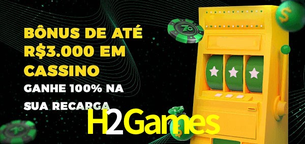 H2Games melhor bônus de depósito